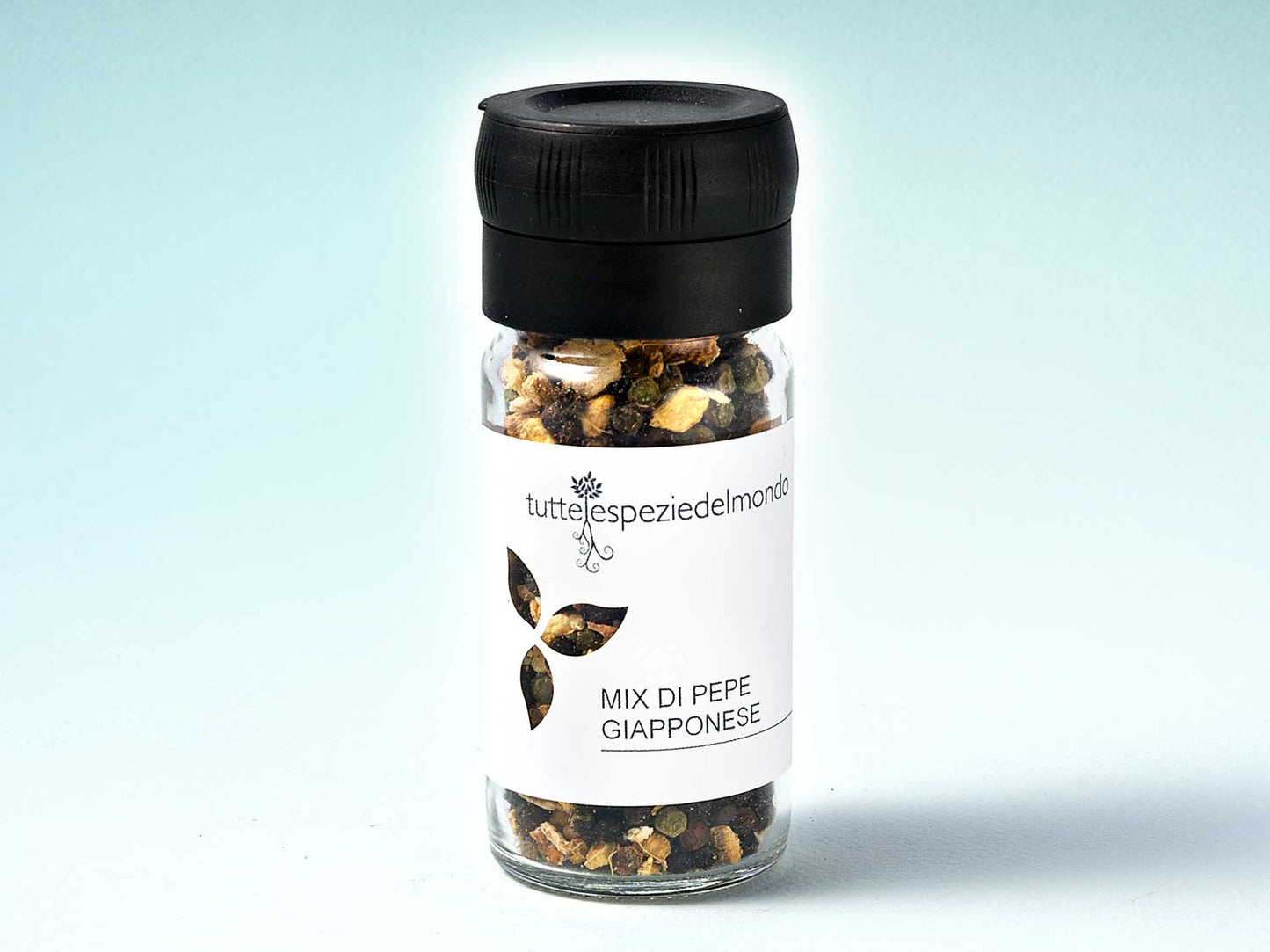 Japonská směs pepře - Dóza s uzávěrem mlýnku 40g